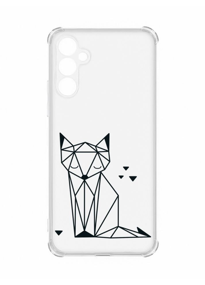 Чохол з потовщеними кутами на Samsung Galaxy A34 5G:: Лисиця (принт 126) Creative (360712041)
