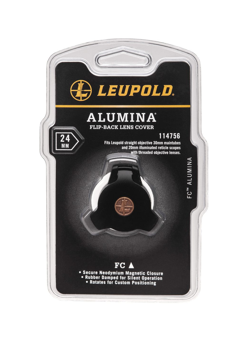 Кришка для прицілу Leupold Alumina Flip Back Lens Cover 24 mm Leupold & Stevens (278645688)