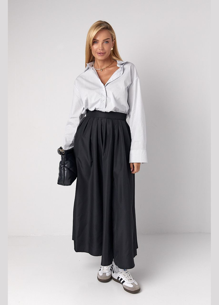 Светло-серая рубашка Lurex