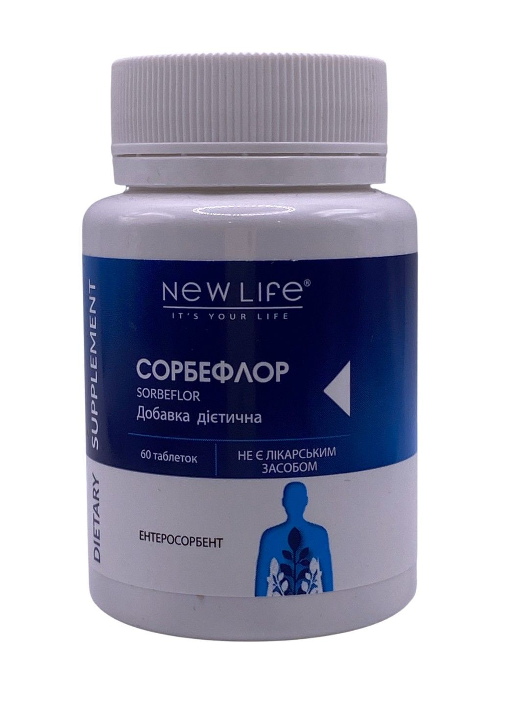 Сорбефлор сорбент 60 таблеток Новая жизнь New LIFE (316607562)