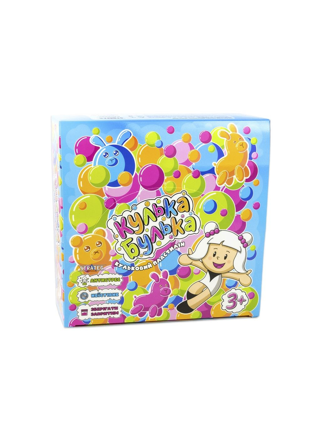 Пластилін кульковий Кулька Булька 39500 shop (4823113864316) Strateg (370804527)