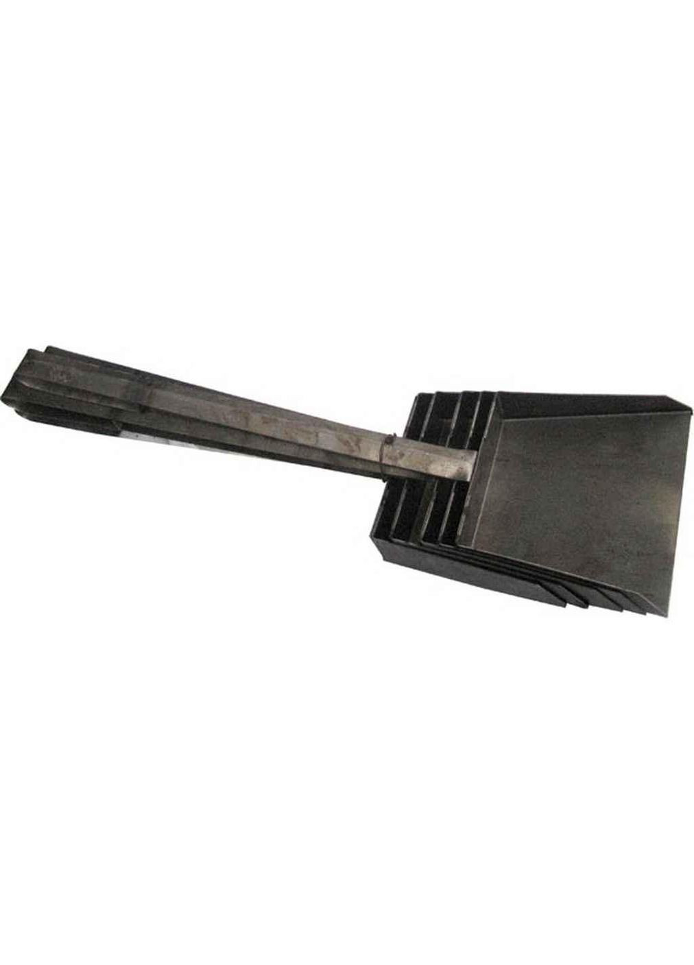 Совок металевий для сміття №2 чорний ТМ Водолій-ЯП (303632420)