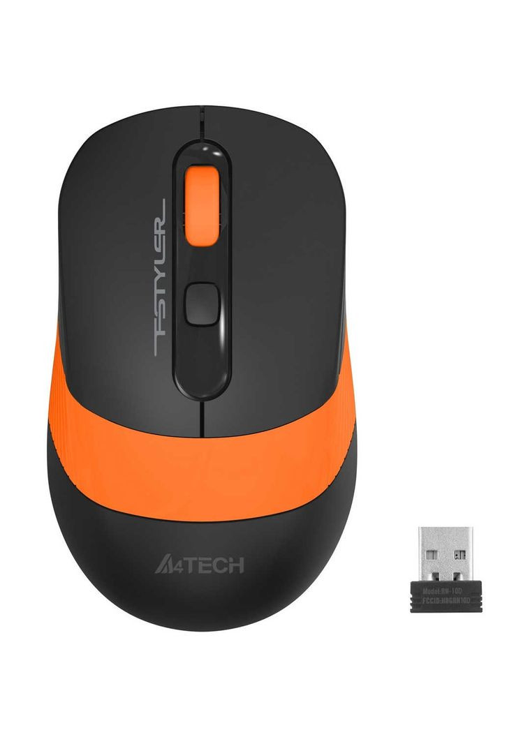 Мышь беспроводная FG10 Black/Orange USB A4Tech (356728813)