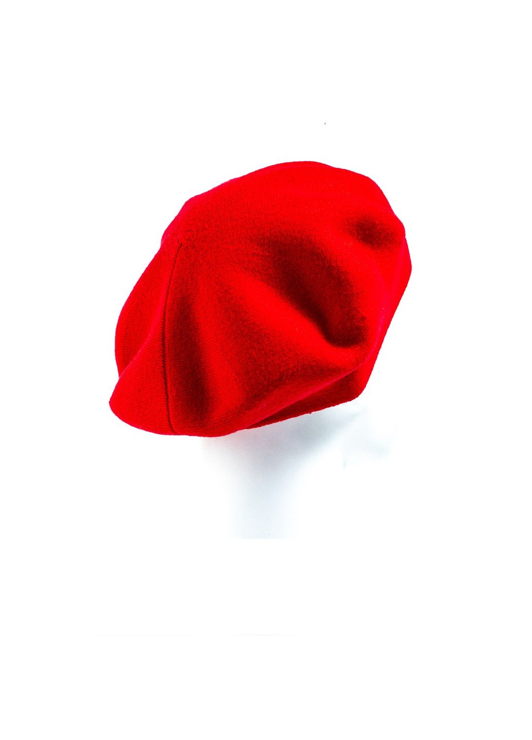 Берет женский вискоза красный НОНА LuckyLOOK 554-399 (322791314)