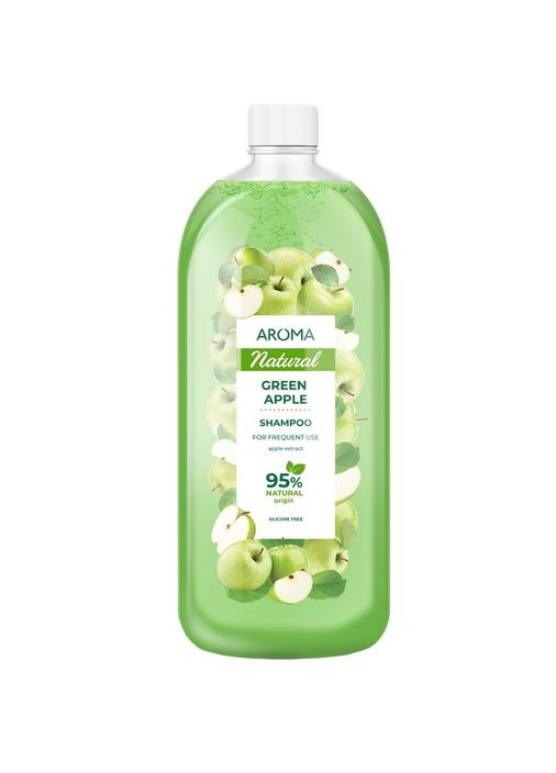 Шампунь для частого застосування "Зелене яблуко", 900мл Aroma Green Apple Shampoo (297714814)