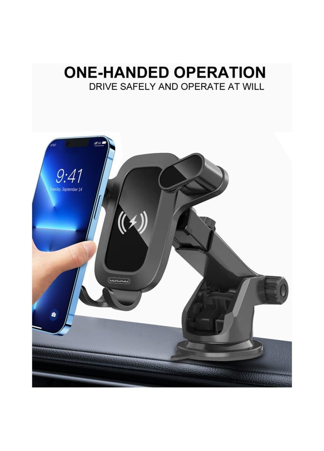 Автодержатель для телефона -Z30 black WUW (369456949)