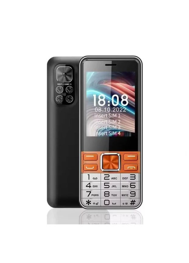 Кнопочный мобильный телефон на 4 сим карты - 5630 (код 00072) Home (362589914)