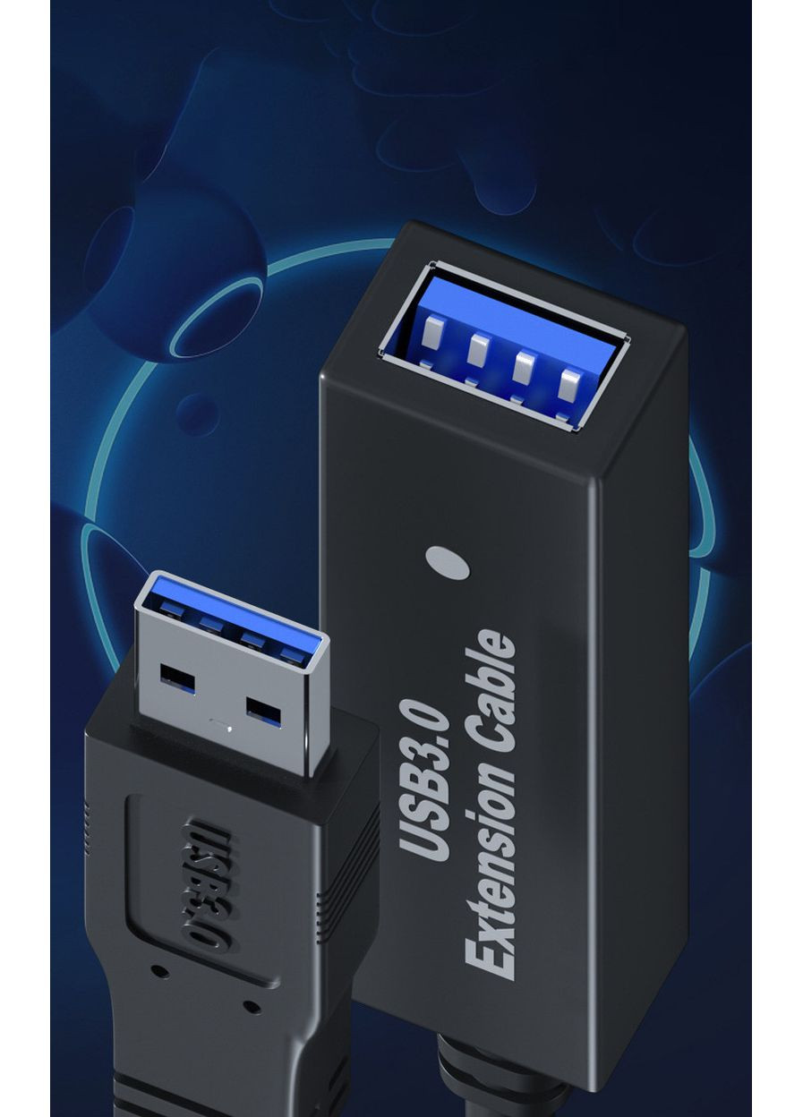 Кабель-подовжувач USB3.0 AM/AF (Active) 5m з одним підсилювачем потужності ( код: USB30Activ-5m ) Digital (356737709)