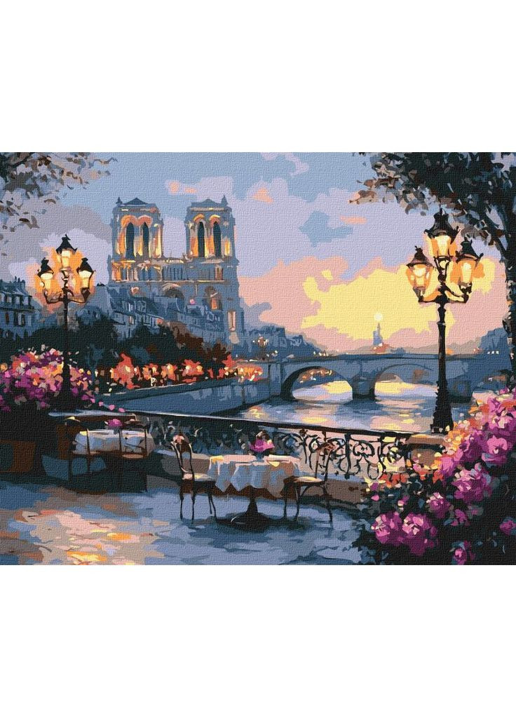 Картина за номерами - Французький пейзаж ©art_selena_ua 40х50 см IDEYKA (363986616)