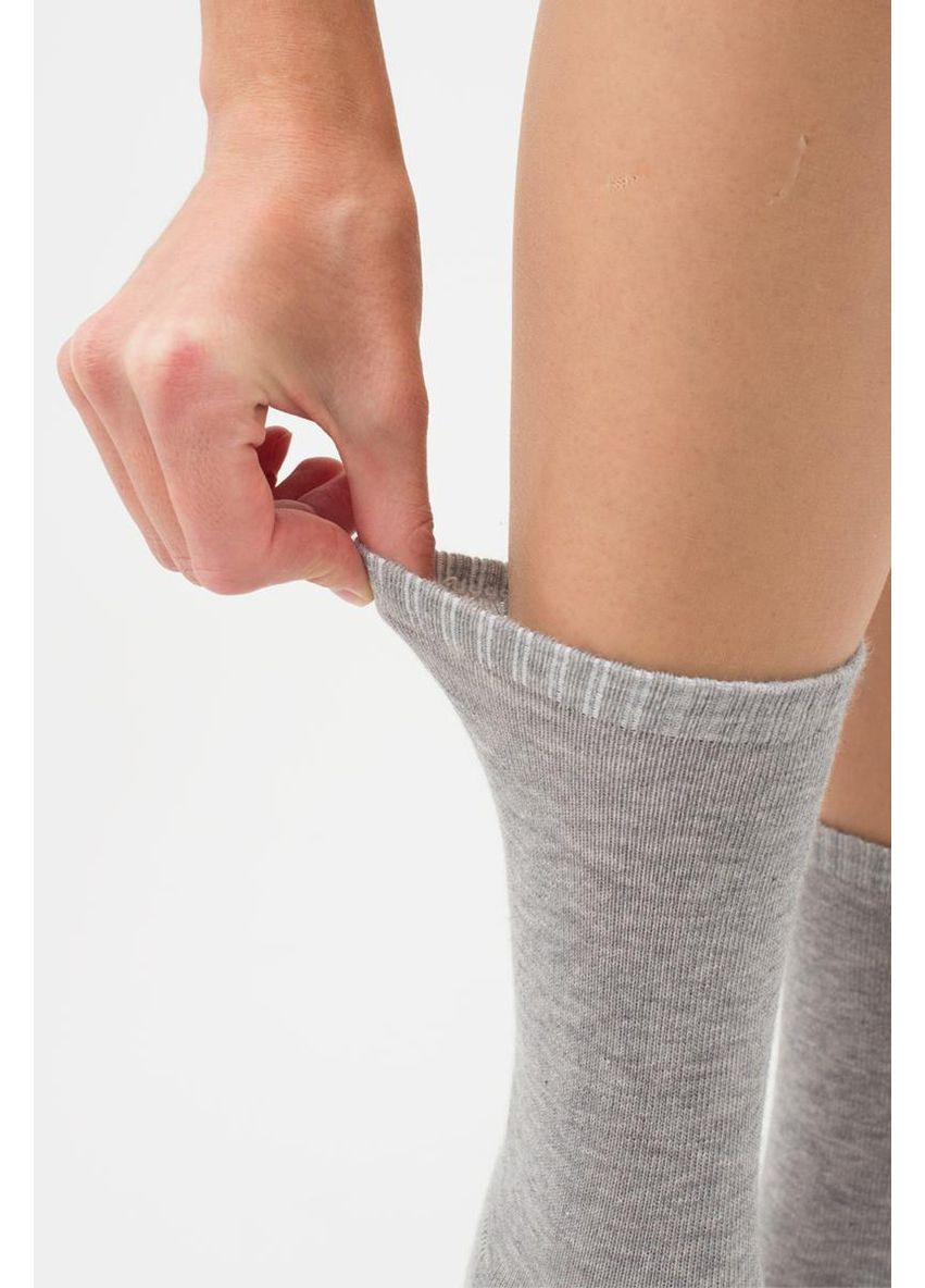 Сірі шкарпетки жіночі Giulia однотонні (351854017)