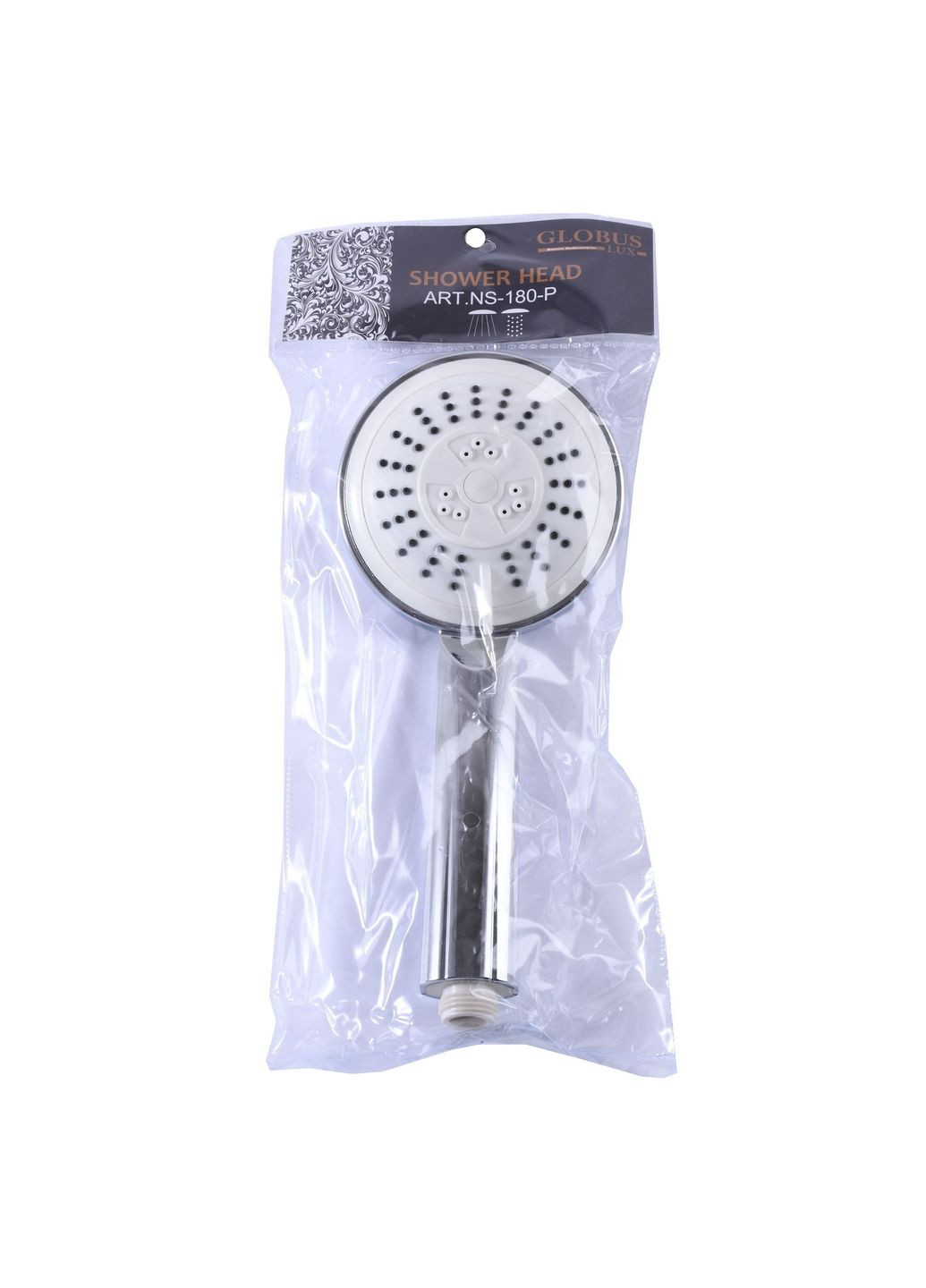 Душевая лейка GREY NS-180-P Globus Lux (333703753)