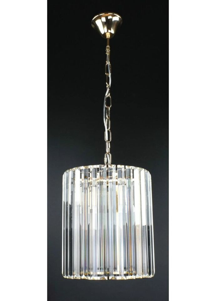 Люстра підвісна на 3 лампочки 26882 Золото 40-200х27х27 см. Sunnysky (324395760)