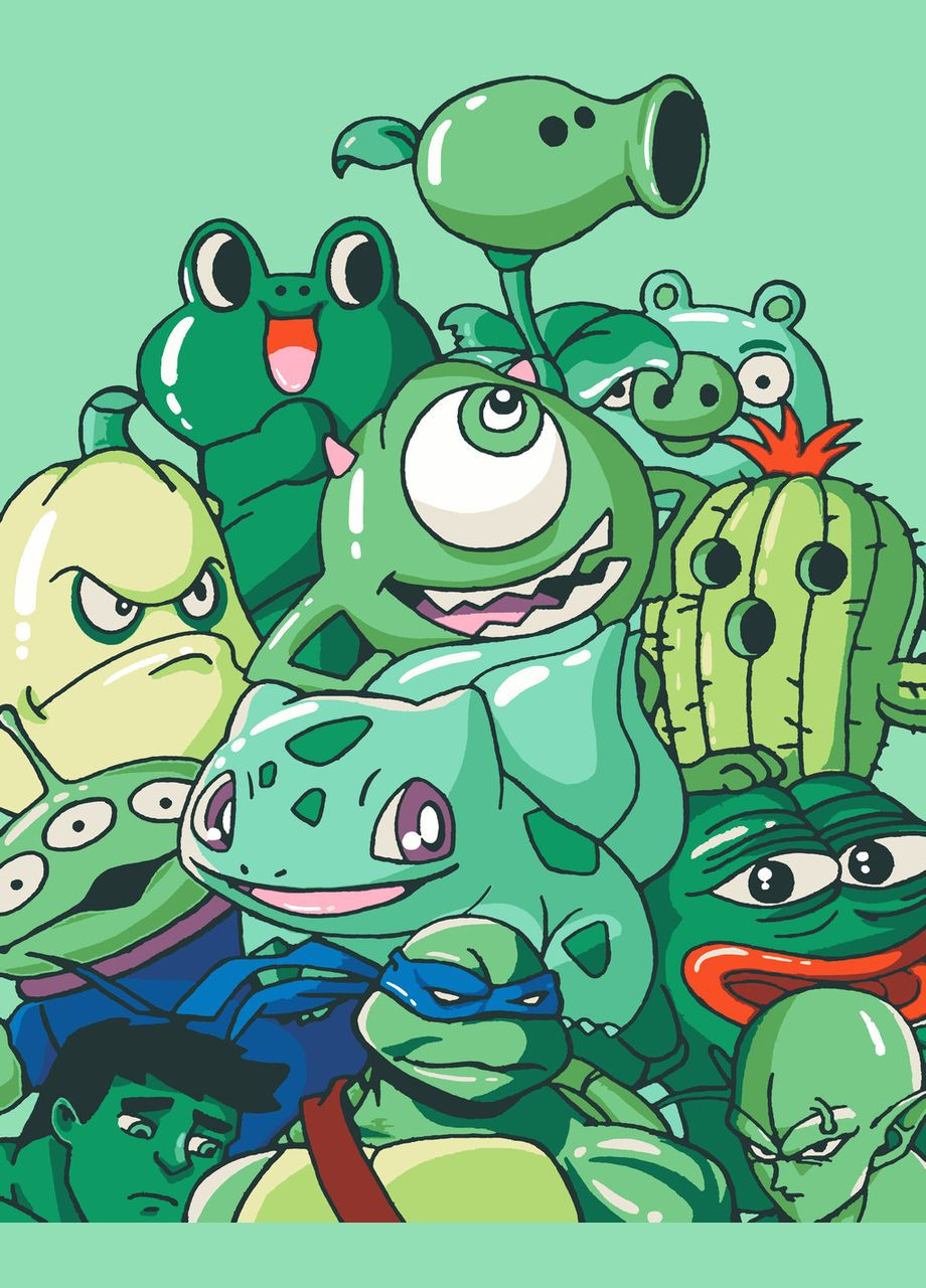 Картина за номерами Super Green 40x50 см (RB-0933) Riviera Blanca (303214266)