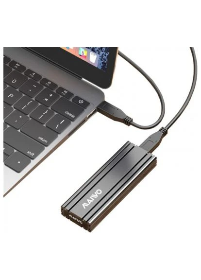 Кишеня зовнішня (K1686P) Maiwo M.2 SSD NVMe (PCIe) USB3.1 GEN2 Type-C (389989199)