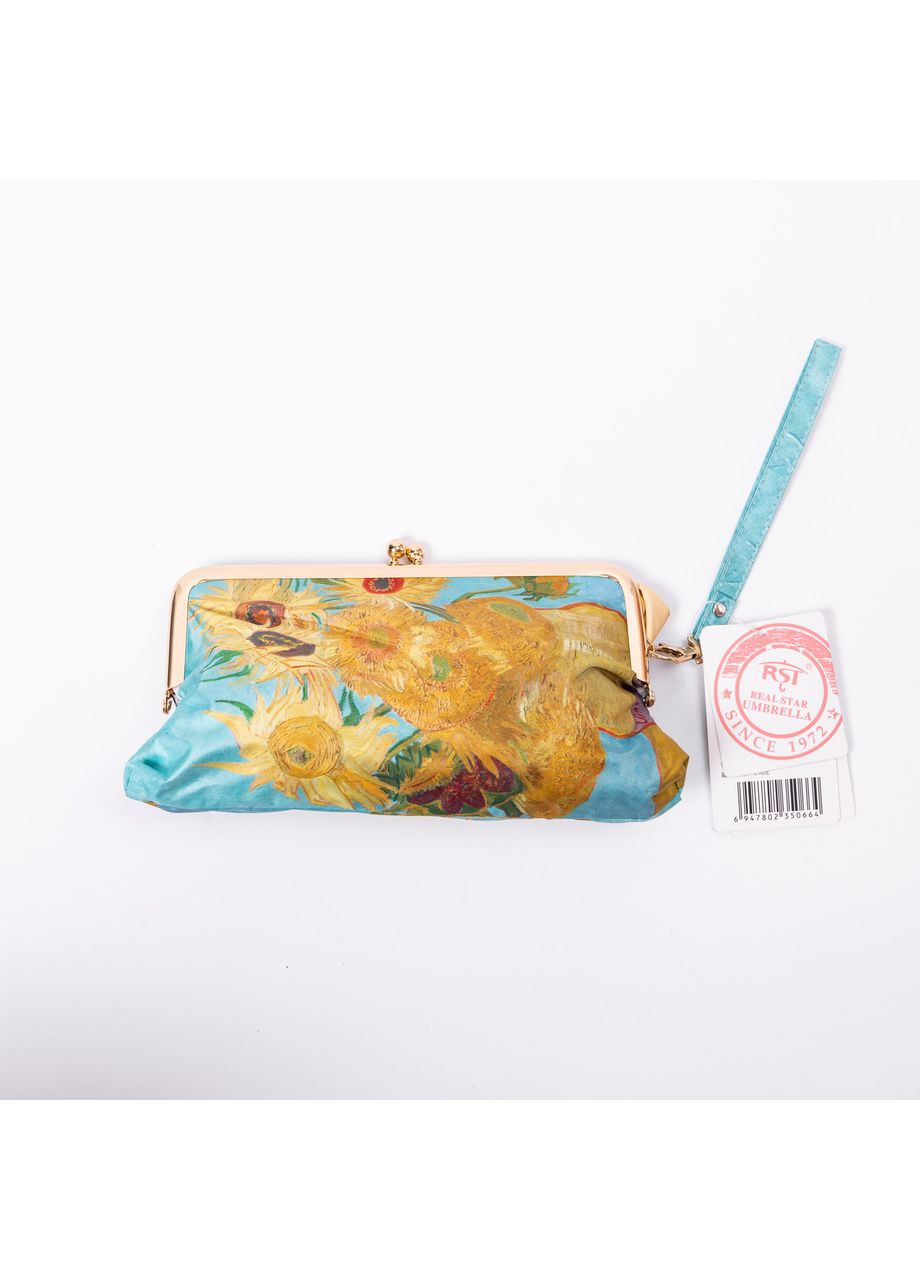 Комбинированный зонт механический ван гога "подсолнухи" прочный надежный из полиэстера диаметр 91 см hp-23-1m Yiwu (368669567)