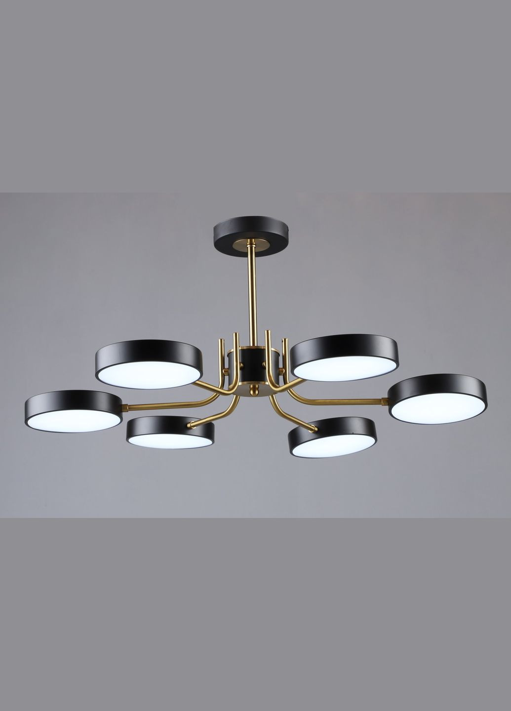 Люстра світлодіодна в стилі лофт B N6371/6 BK+COP Sirius (302886971)