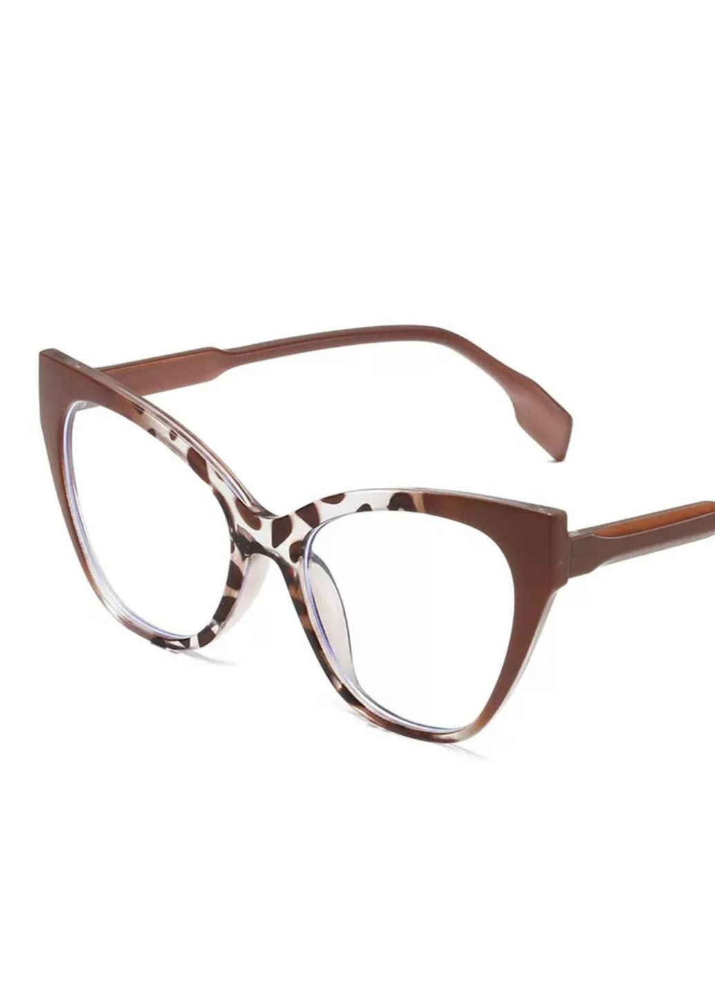 Очки для имиджа (Леопардовый Беж) No Brand (333163962)