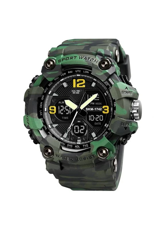 Наручний годинник 1742 Green Military Skmei (377736391)