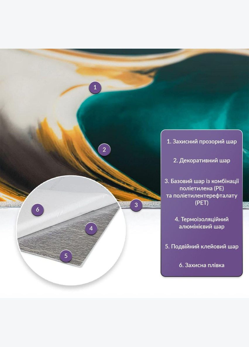 Самоклеящаяся стеновая PET плитка 600*300*2mm (D) SW-00002647 No Brand (339777361)