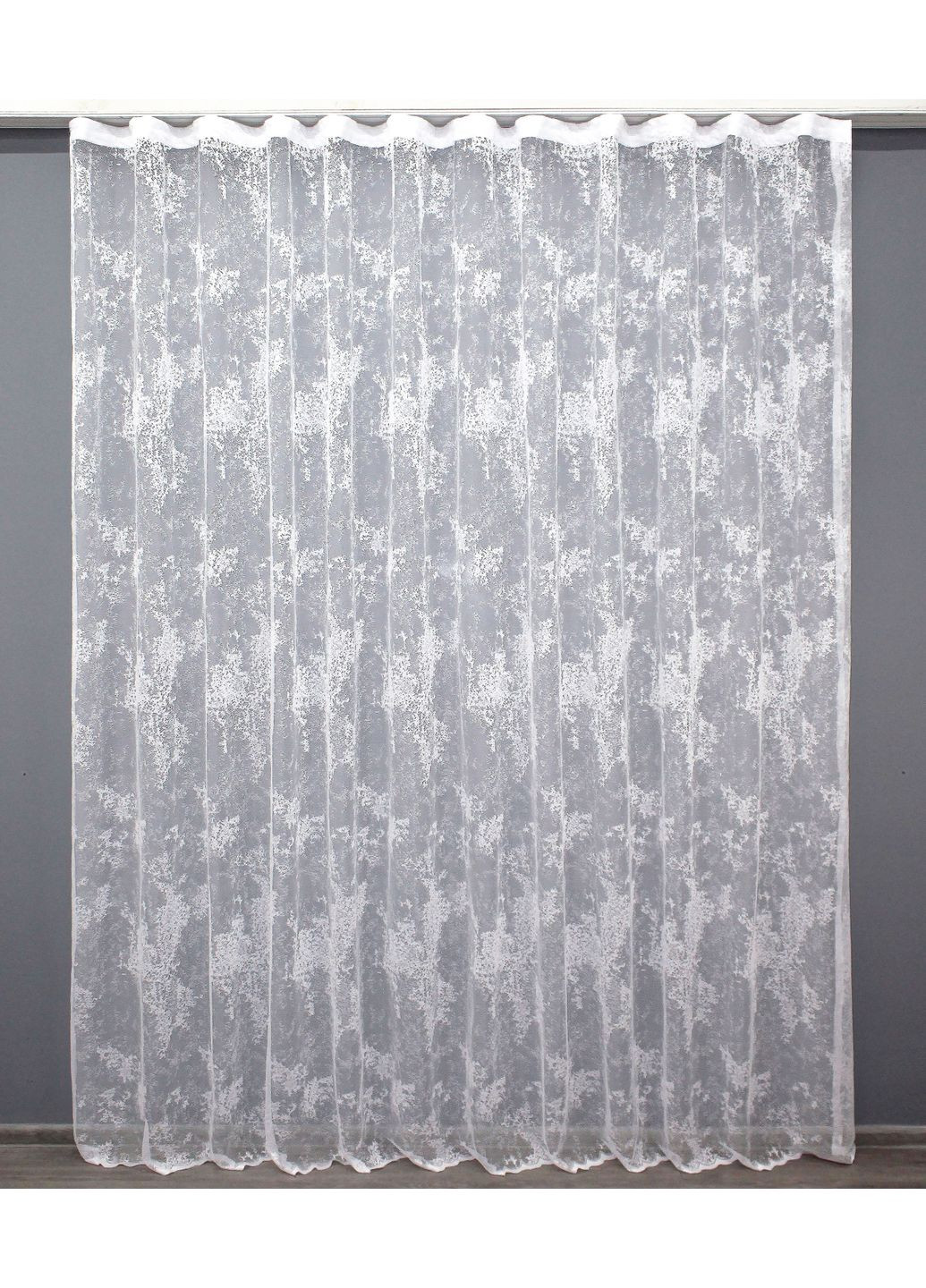 Тюль 1368т Мрамор Al-1 Жаккард 200х270 см (43-144) VR-Textil (298122366)