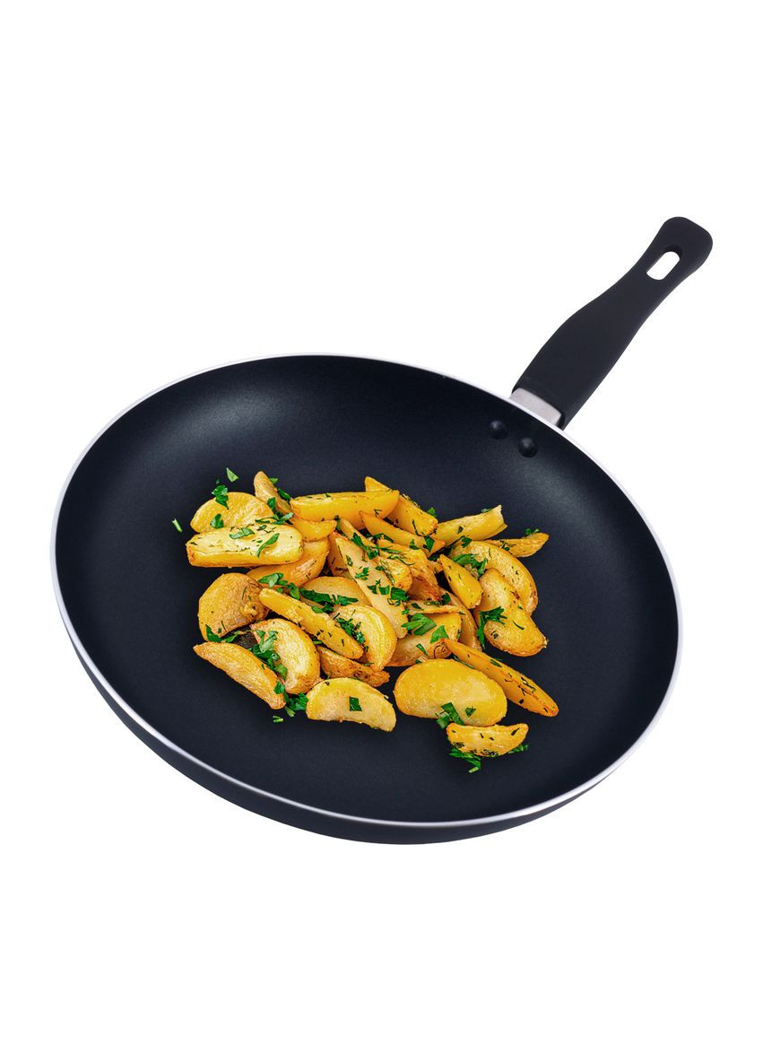 Сковорода 32см індукція з антипригарним покриттям штампований алюміній для індукції і газу KM-0632IND Kamille (371898463)