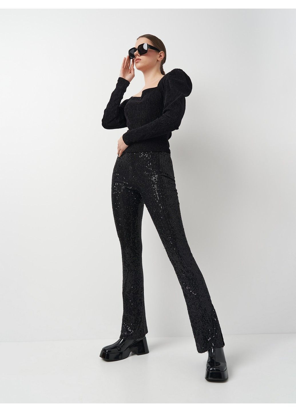 Чорна блуза H&M