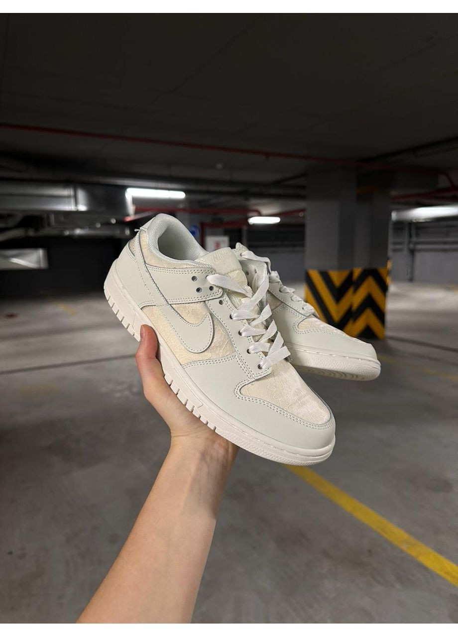 Кросівки Nike 'Lace pack - Soft Pearl' No Brand SB Dunk Low світло-бежеві демісезони (366576740)