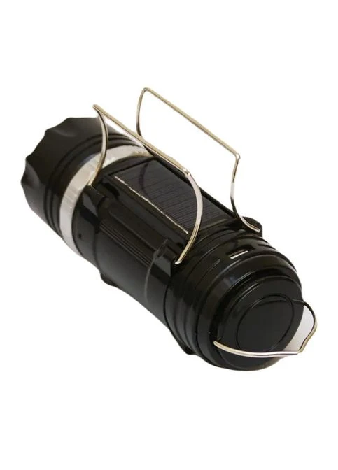 Ліхтар кемпінговий Sheng Ba SB-9688 на сонячній батареї з ліхтариком Black (3_02622) No Brand (395877963)