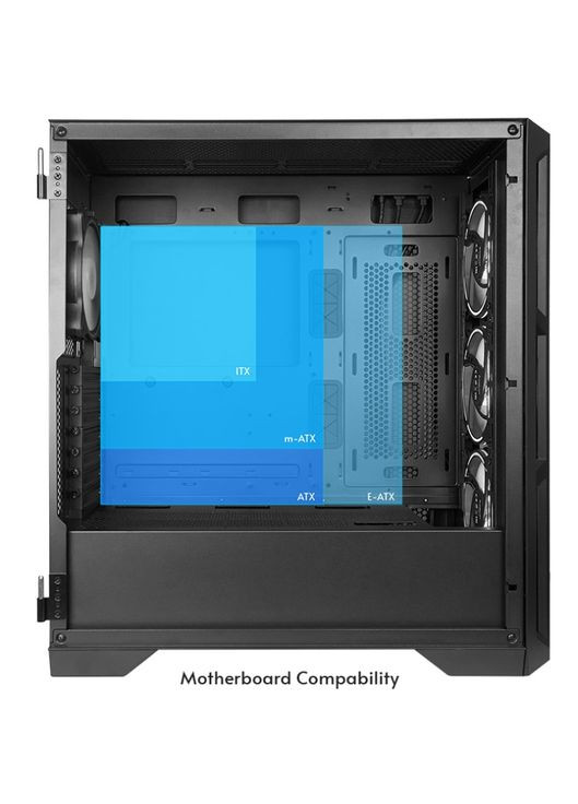 Корпус APEX LUMO GA-01B-L-OP 4x140mm A-RGB, USB-C, E-ATX, без БЖ, Black Chieftec (315799283)