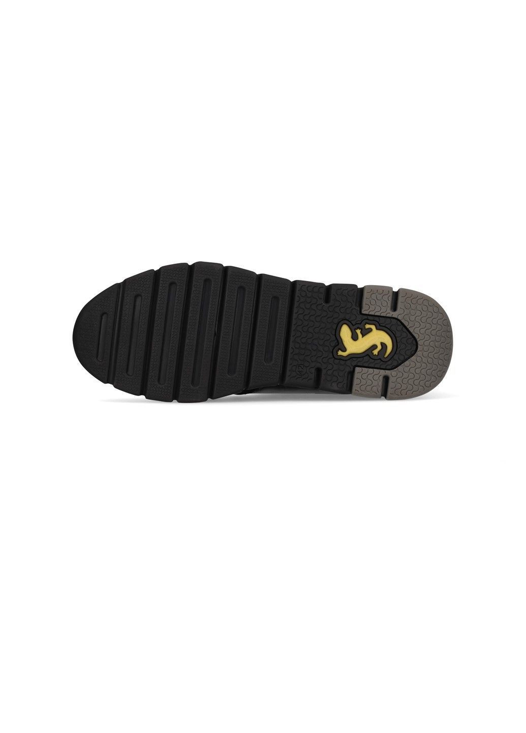 Черные повседневные мужские туфли черный Salamander