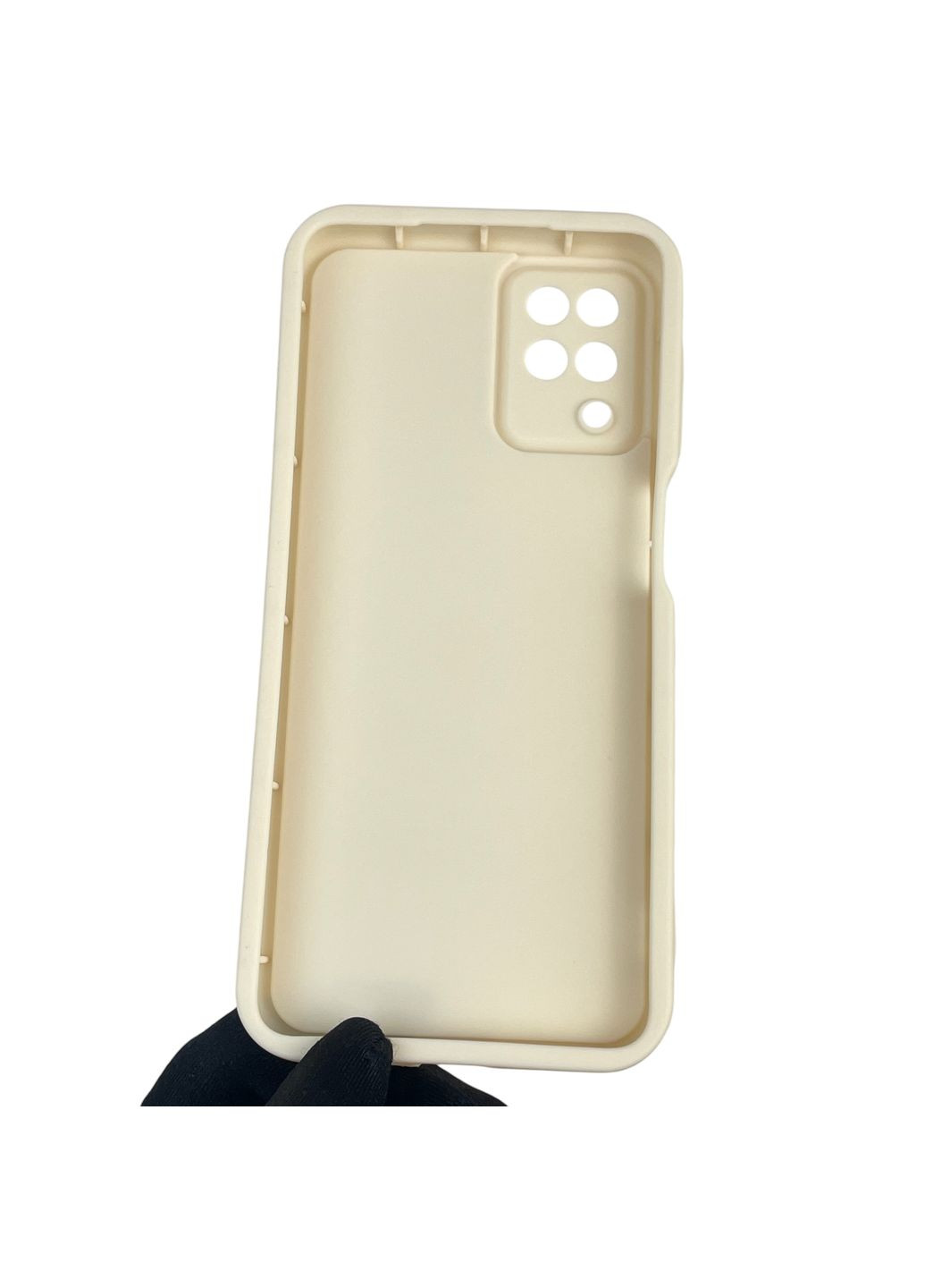 Силіконовий чохол Soft Touch з 3D принтом Майнкрафт для Galaxy M12 (SM-M127F) молочний (Повний захист камери) Samsung (373424583)