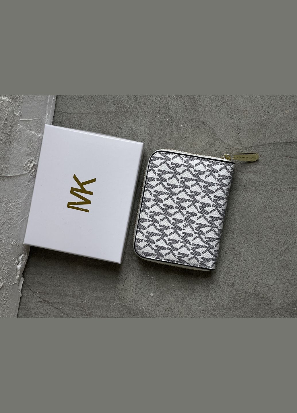 Жіночий гаманець Майкл Корс міні (білий) No Brand (318022042)