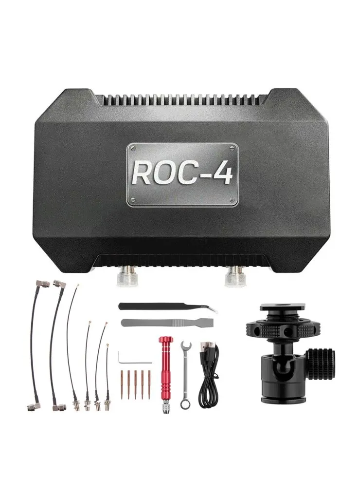 Підсилювач сигналу для дрона ROC-4 Black 2.4G/5.15/5.8G (10Вт) + кріплення до штативу (ROC-4 Black) ACASOM (390414623)