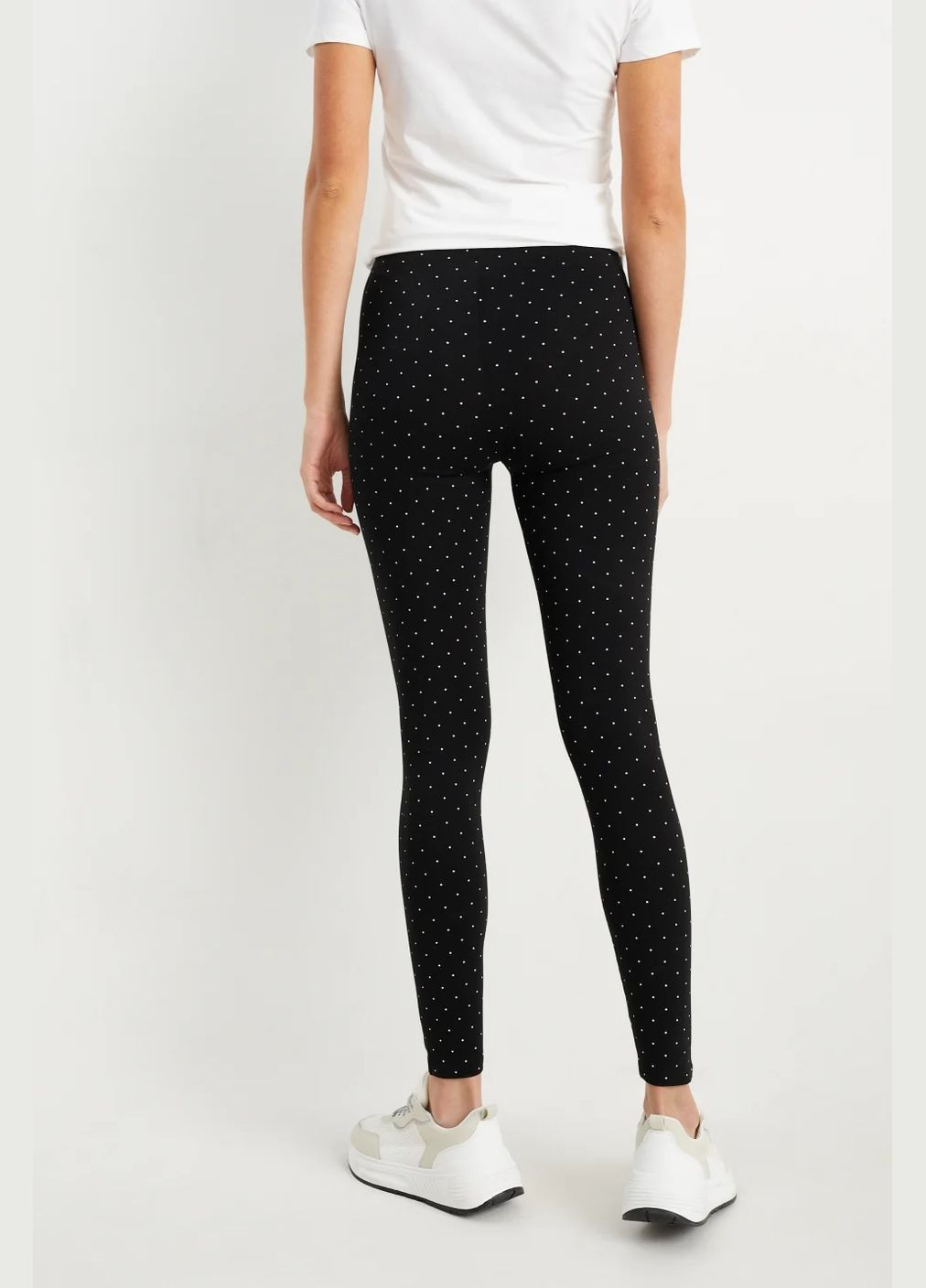 Черные летние леггинсы C&A