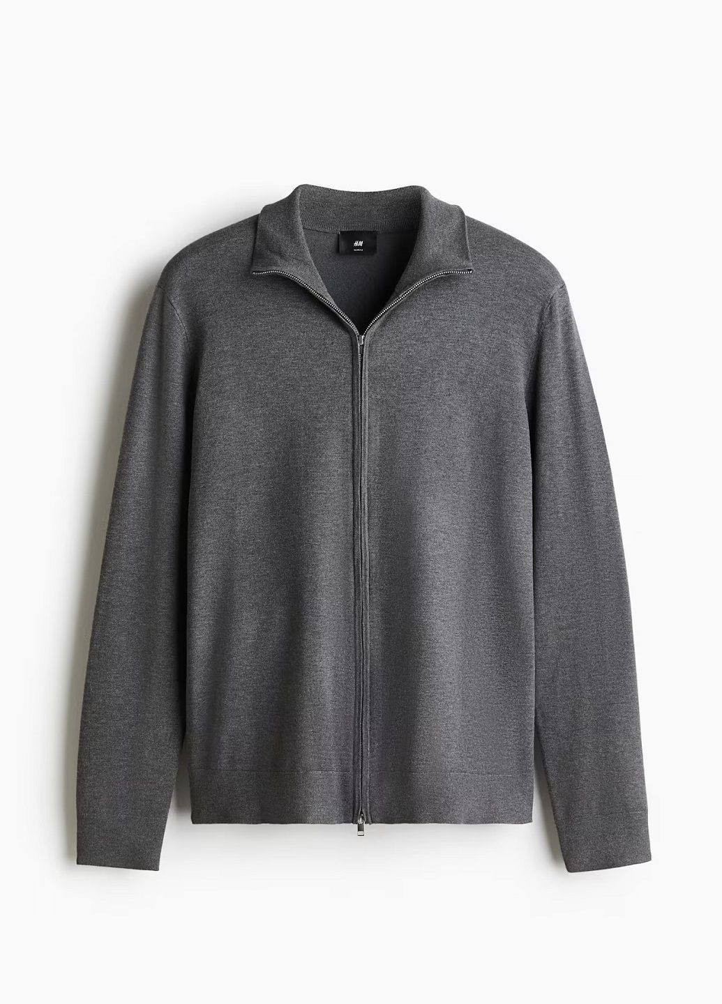 Темно-серый демисезонный кардиган H&M