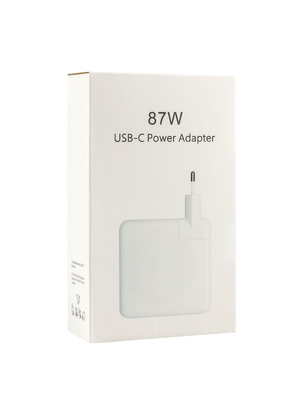 Сетевое Зарядное Устройство Macbook USB-C PD87W NO LOGO Onyx (337994464)