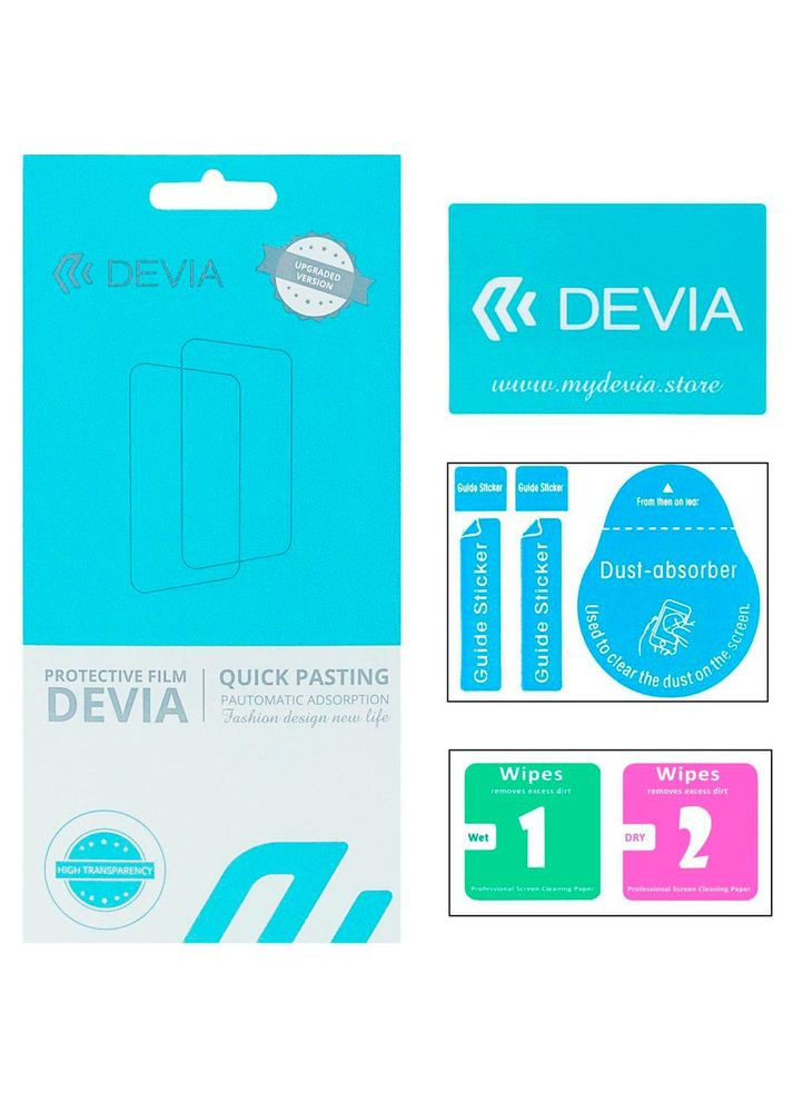 Захисна плівка гідрогелева під чохол для Apple Iphone 14 Pro Max (DV-IPH-14PRMX-U) Devia (323124015)