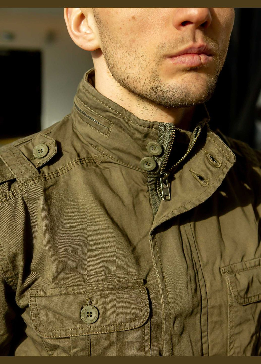 Куртка вінтажна SURPLUS DELTA BRITANNIA Olive No Brand (315836177)