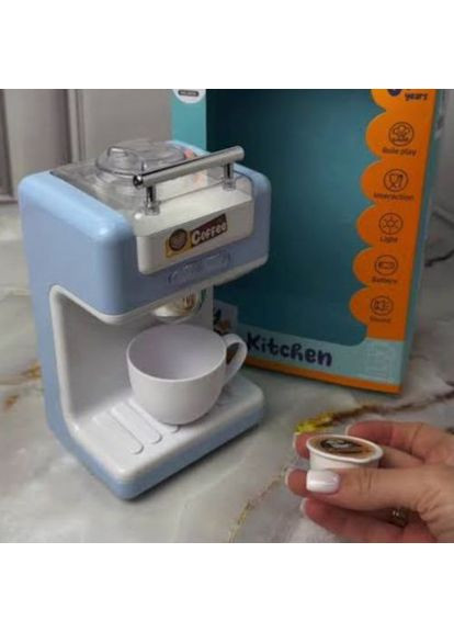 Кавоварка з чашкою батар.муз.світ.кор.23*12*17 см. KAI-MING (372820844)