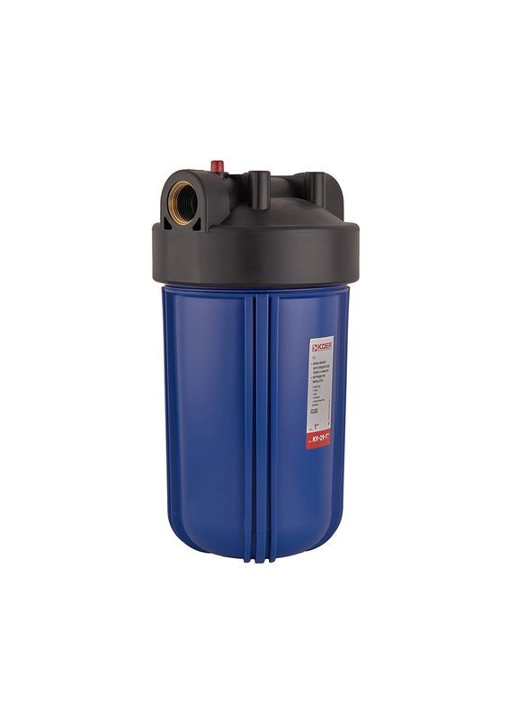 Колба фільтру для холодної води KV-29-1 ВВ10 (колба, картридж PPR нитка) 8 атмосфер 1" (KR5447) KOER (338426266)