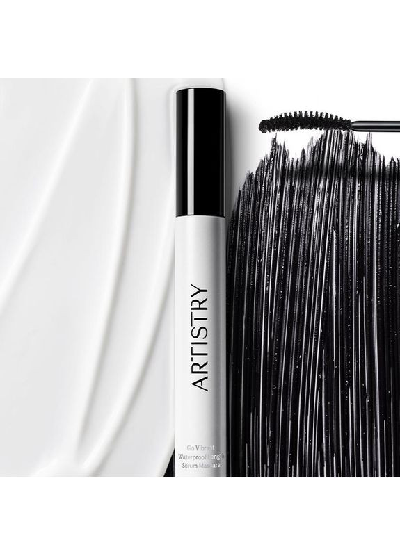 Водостойкая тушь-сыворотка для ресниц Artistry Go Vibrant 8.5мл Amway (371120861)