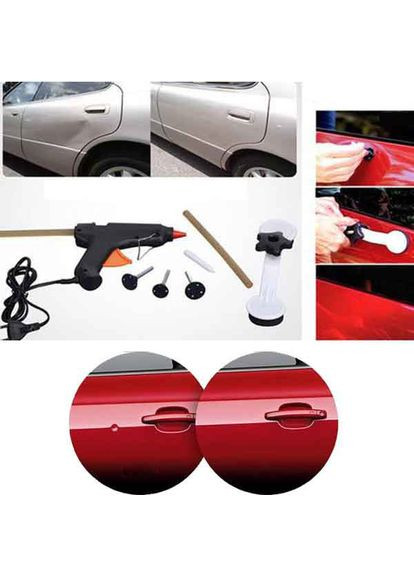 Инструмент для удаления вмятин на авто Clefers Pops-a-Den- Готовка своими руками - Клей, Пистолет, Присоска LN-980 No Brand (366238703)