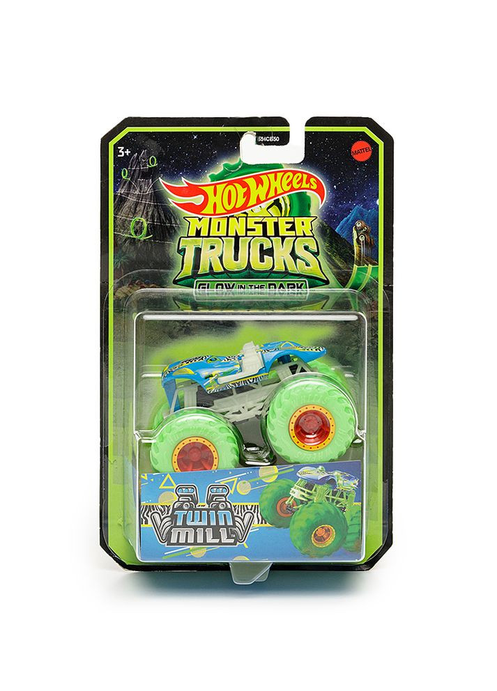 Базовая машинка-внедорожник серии "Monster Trucks" цвет разноцветный ЦБ-00200440 Hot Wheels (282743705)