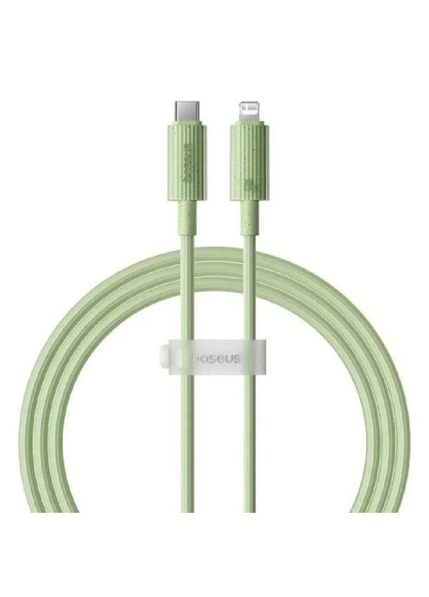 Кабель Fast Charging Cable Type-C to iP 20W 2m Natural Green Baseus Habitat Series (340278287)