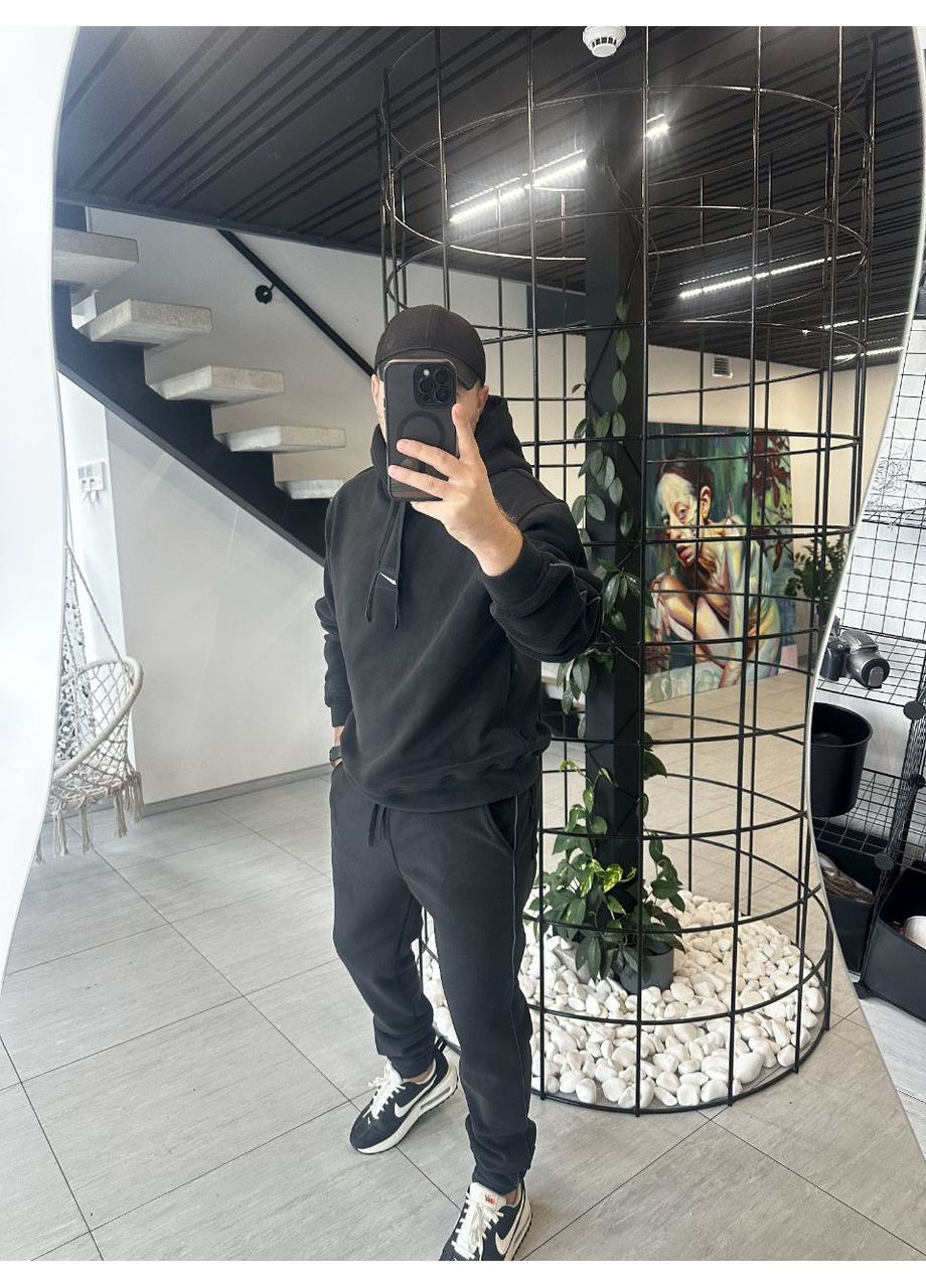 Чоловічий зимовий спортивний костюм з турецького флісу плюш Україна (363840098)