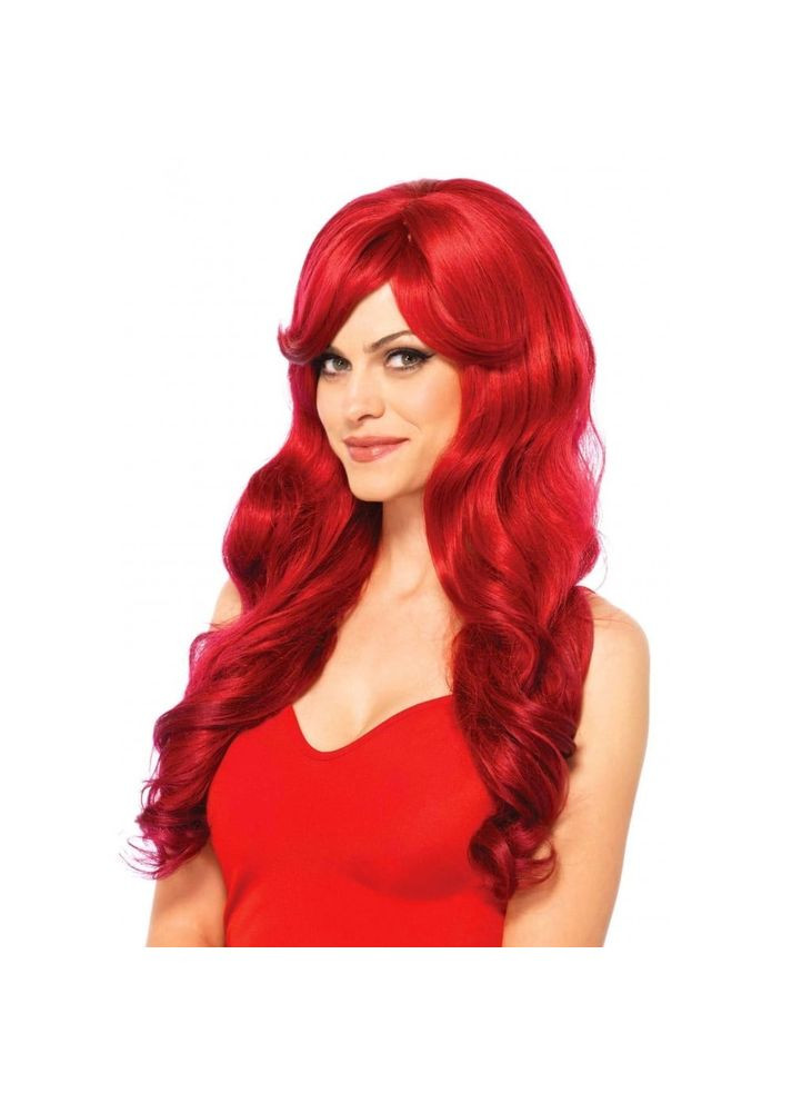 Парик длинный красный Long Wavy Wig, 68.5 см Leg Avenue (289868640)