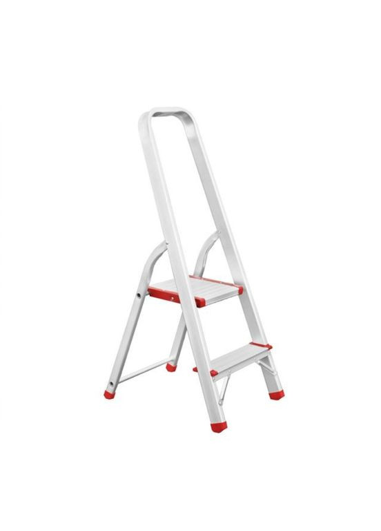 Лестница 2 ступени 410 мм (LT-1002) алюминиевая. Intertool (335048530)