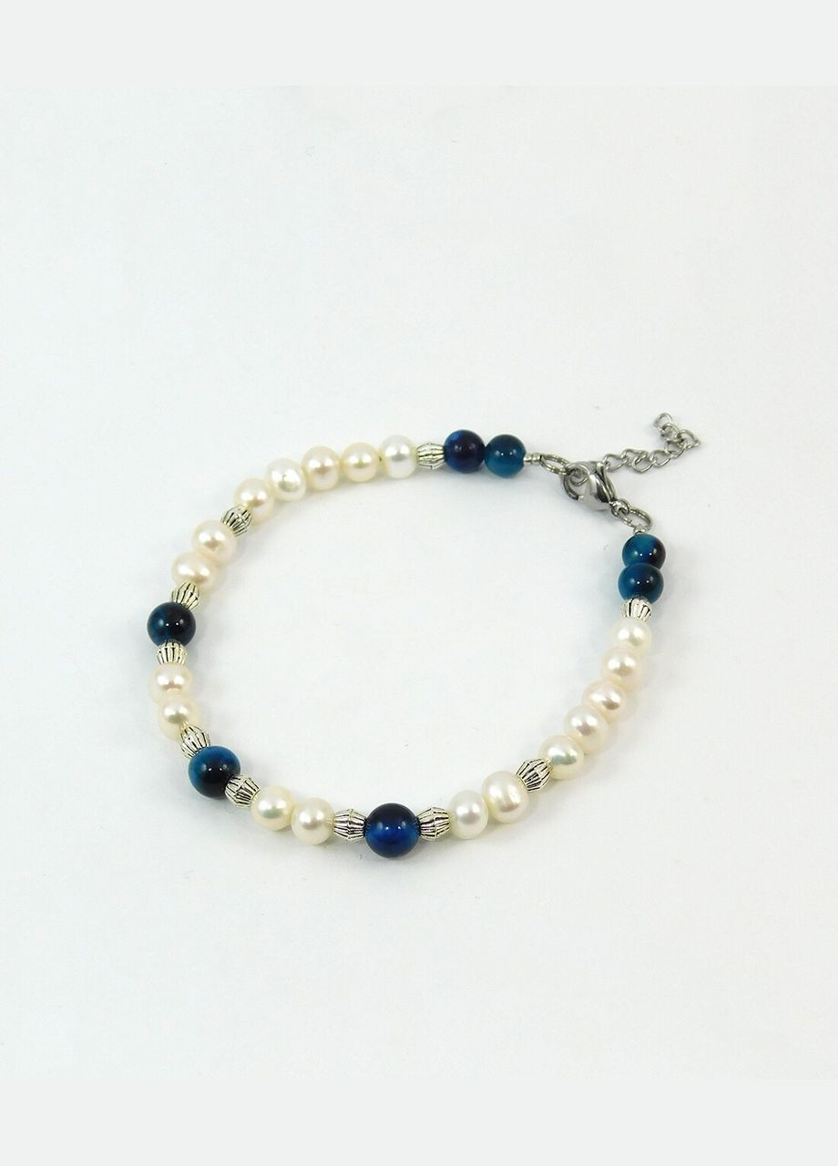 Браслет "Ритміка" Котяче око, Перли 16 Fursa fashion (322872233)