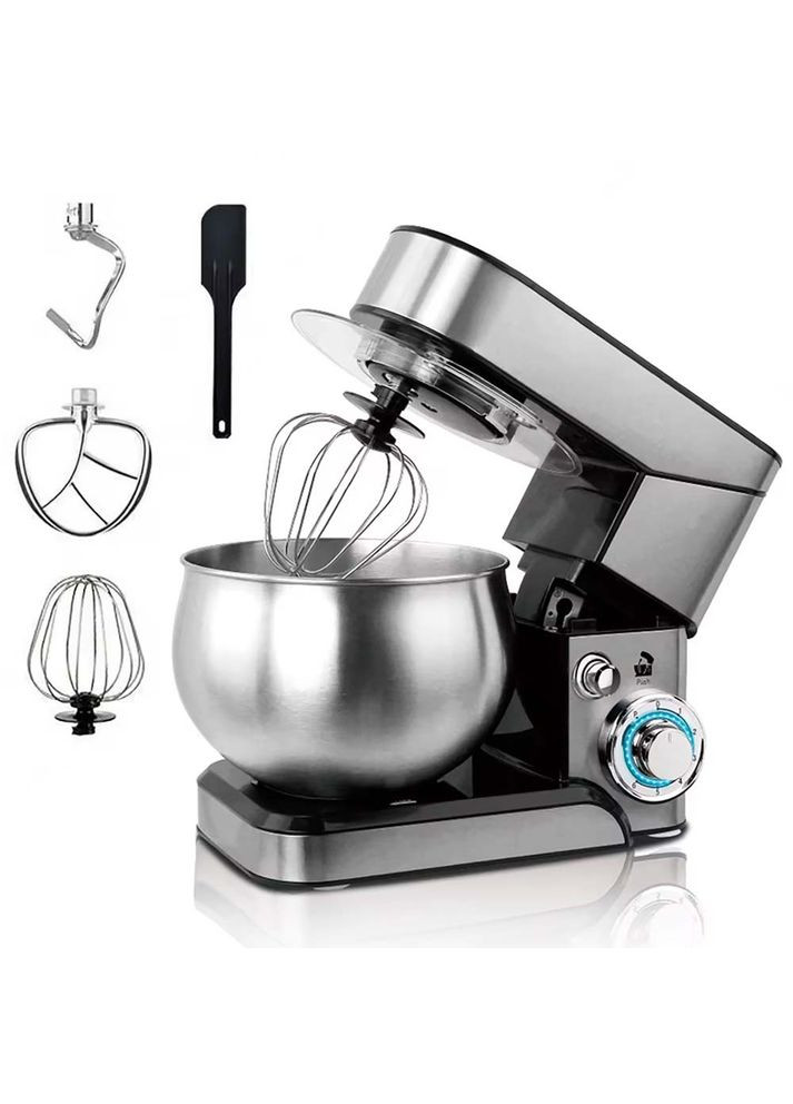 Планетарний міксер 1600 Вт (6 л) + 3 насадки, від мережі, SK-05008 / Тестомес міксер Sokany (367060645)