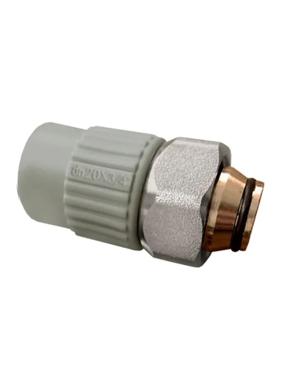 Муфта з євроконусом та накидною гайкою White - 20x3/4 PPR (KP3134) KOER K0240.PRO (388159289)